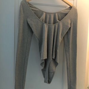 Long sleeve body suit